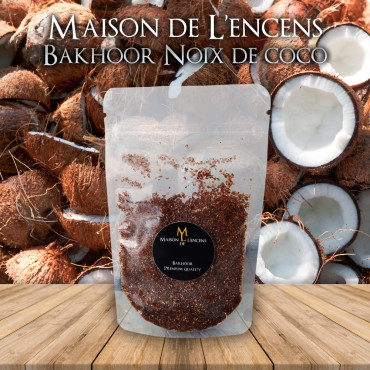 Encens Bakhoor Noix de coco parfumé artisanal