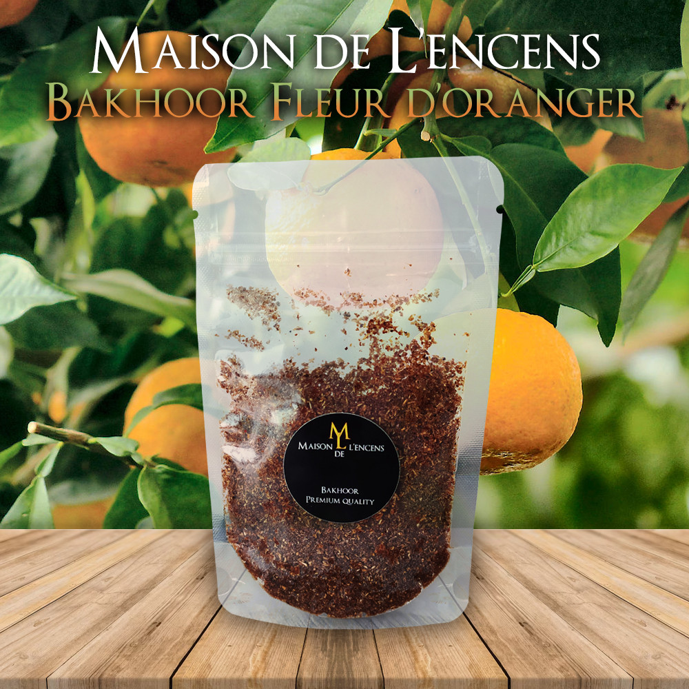 Encens Bakhoor Fleur d'oranger parfumé artisanal